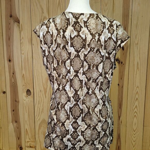 Michelle Kors wrap sleeveless snake print - Picture 3 of 14